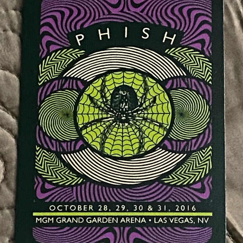 PHISH Halloween MGM 2016 playing cards
